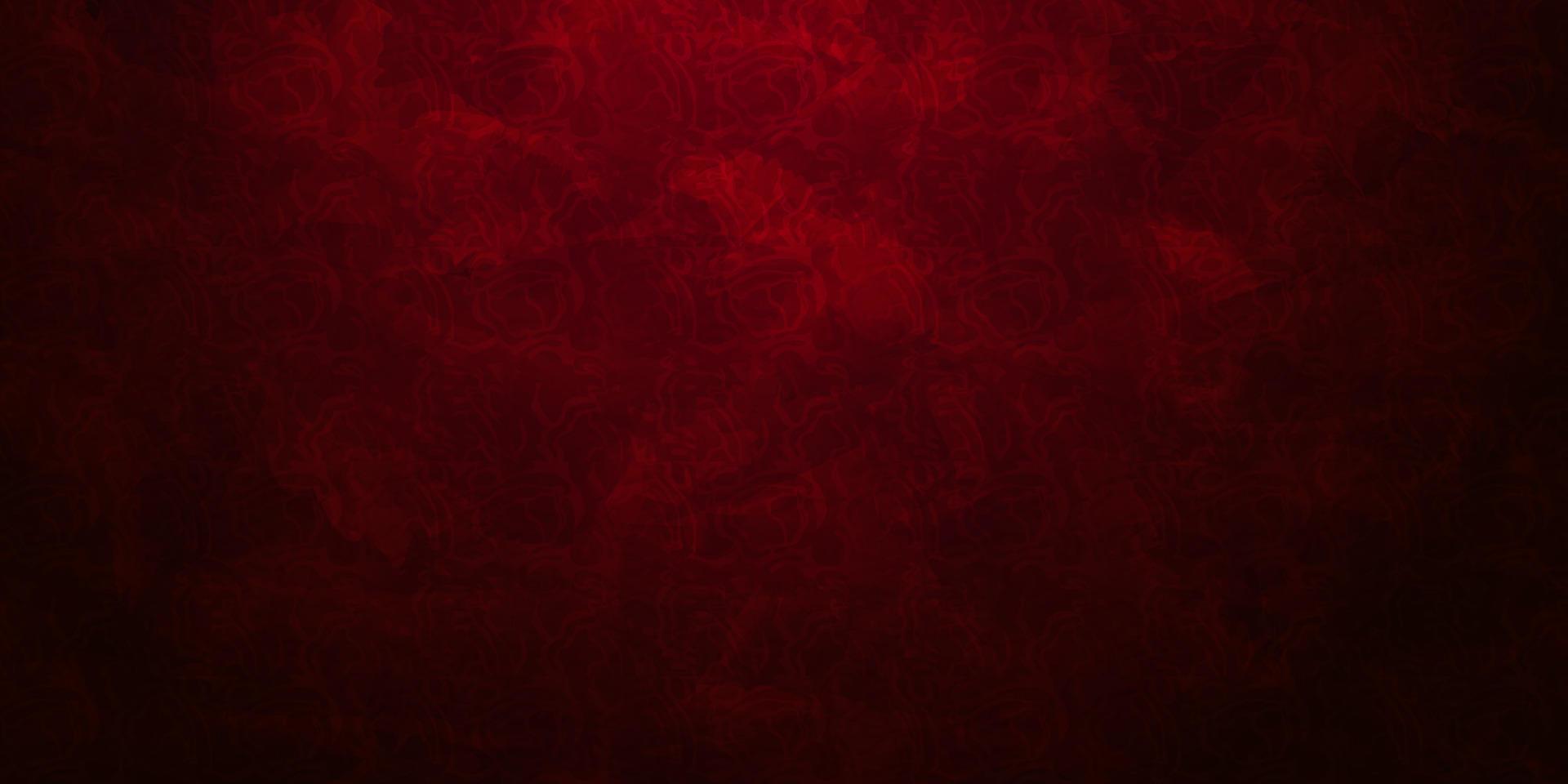 Sale banner, poster, flyer design with pattern on dark red pattern and grunge texture background. vector
