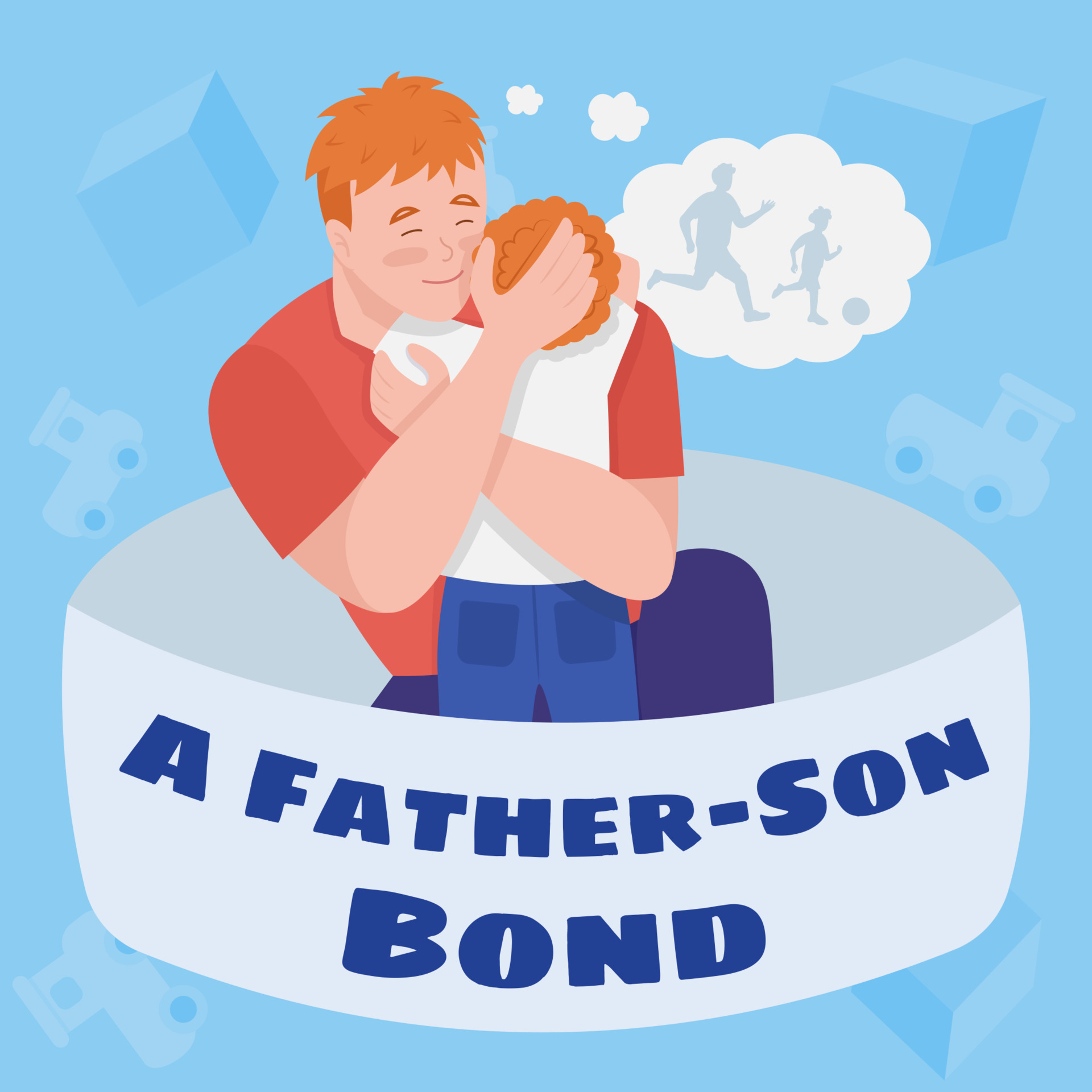 Dad Son Relationship Social Media Post Mockup Father son Bond Phrase dad-son-relationship-social-media-post-mockup-father-son-bond-phrase