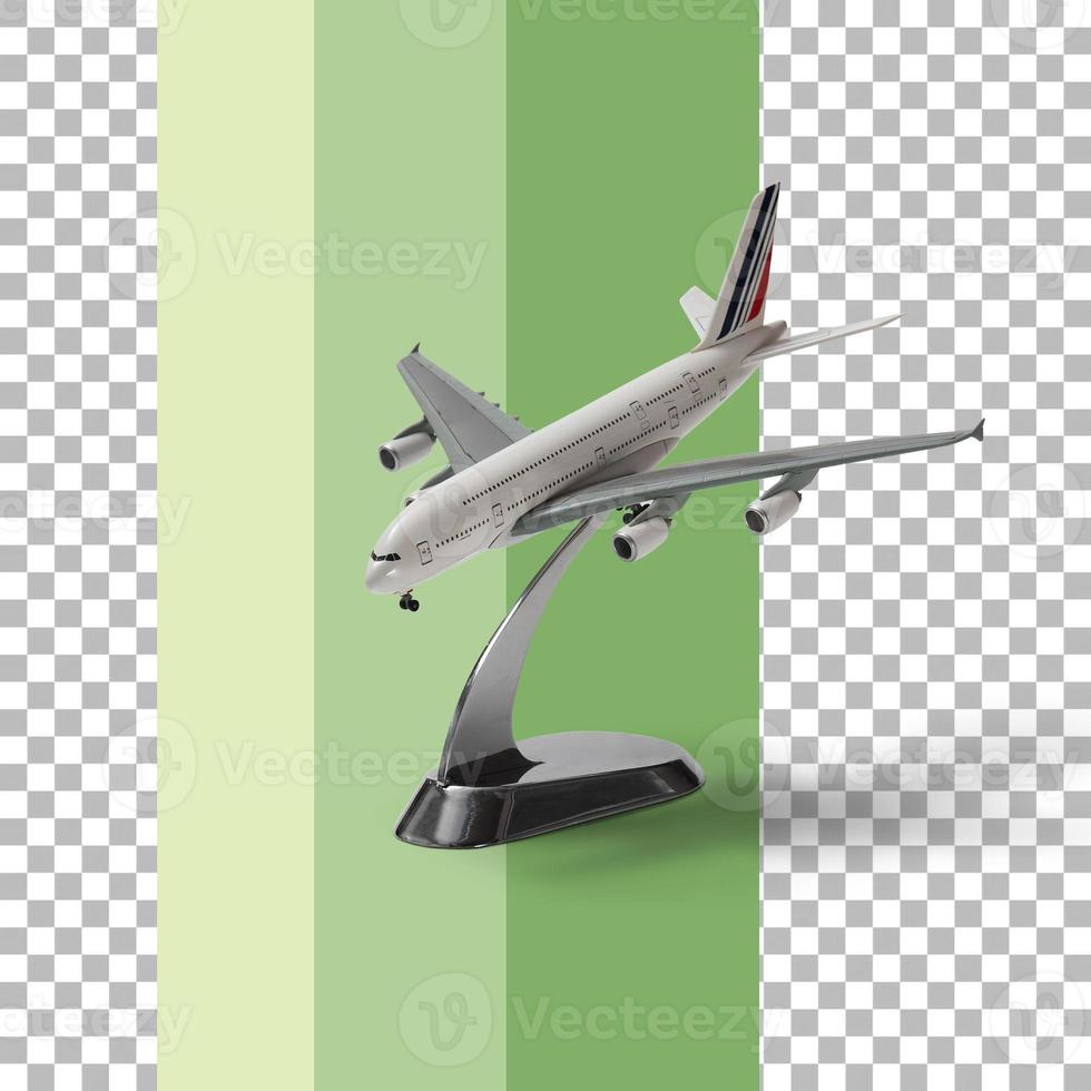 Isolated plane figure photo