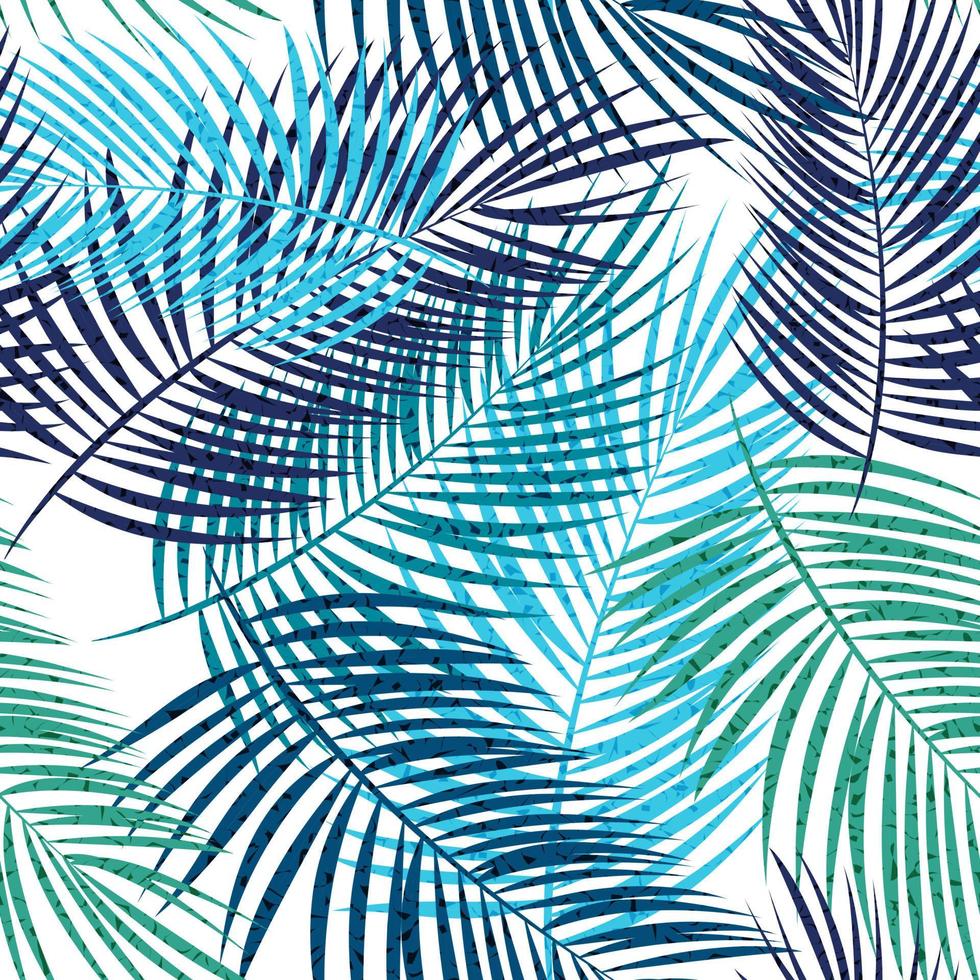 Palm Leaf Vector Background Illustration