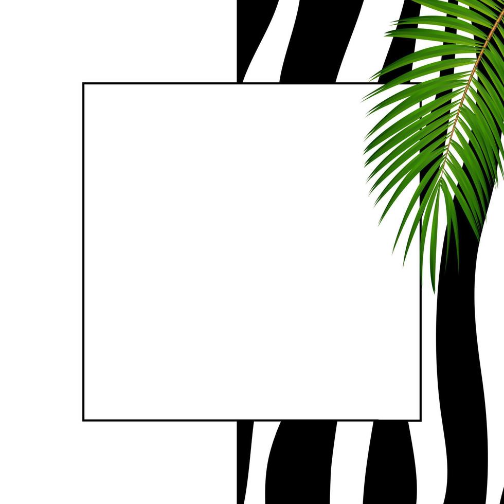 Abstract Natural Background with Zebra Skin. Vector Illustration