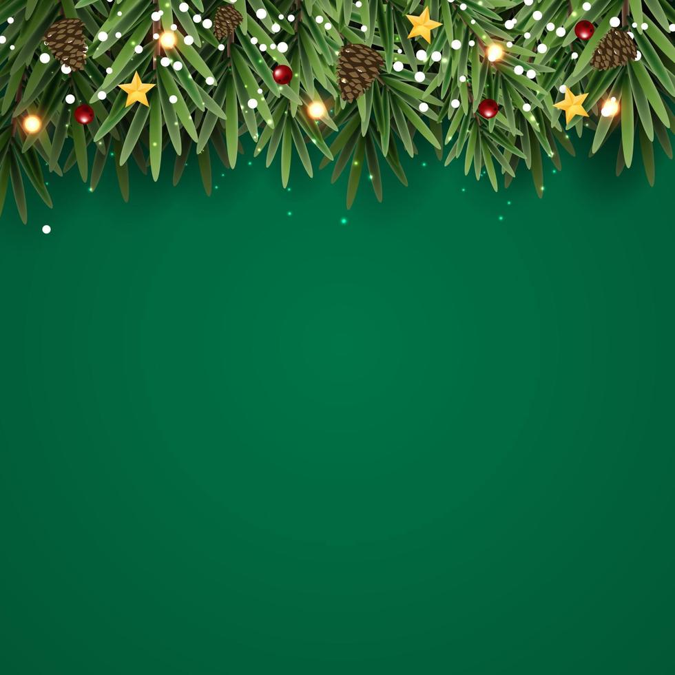 Abstract Holiday New Year and Merry Christmas Background. Vector Illustration