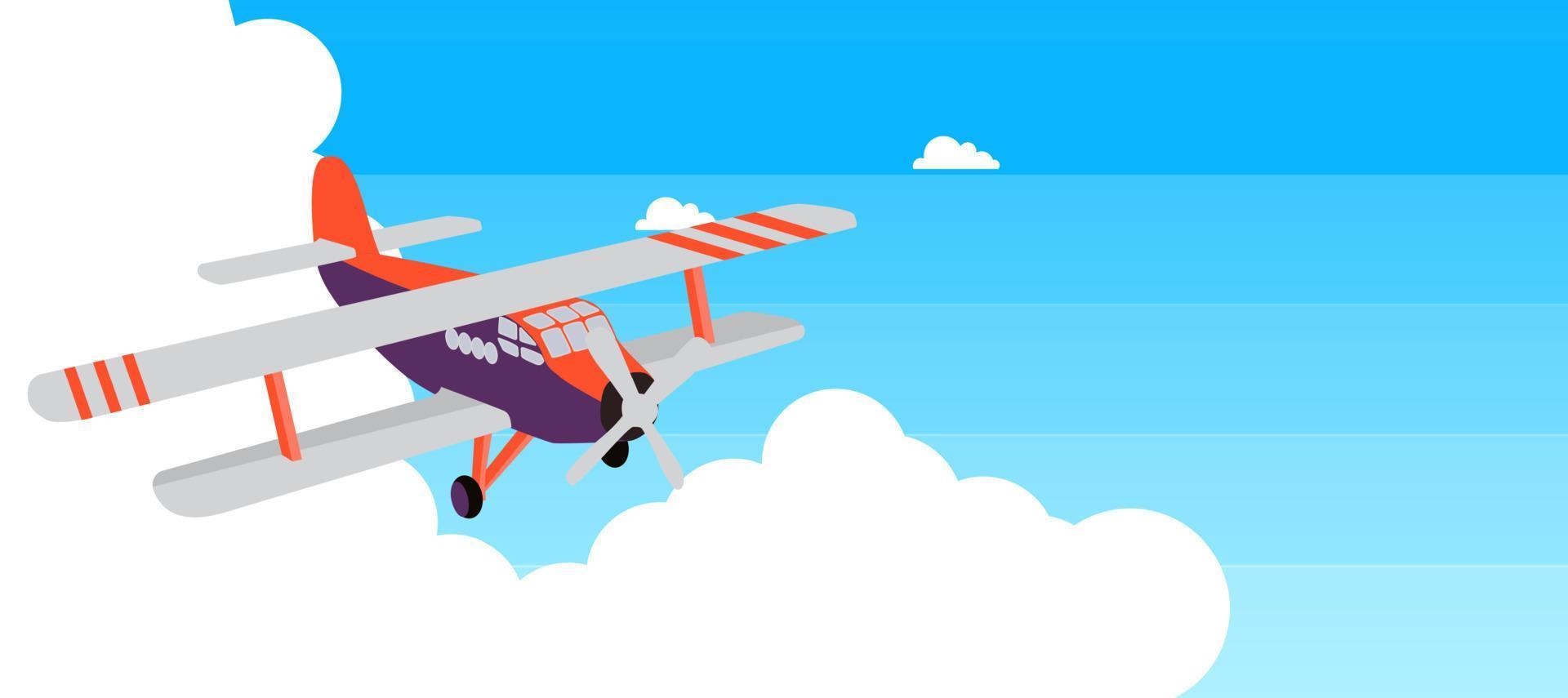 Fondo de transporte de avión abstracto. ilustración vectorial vector