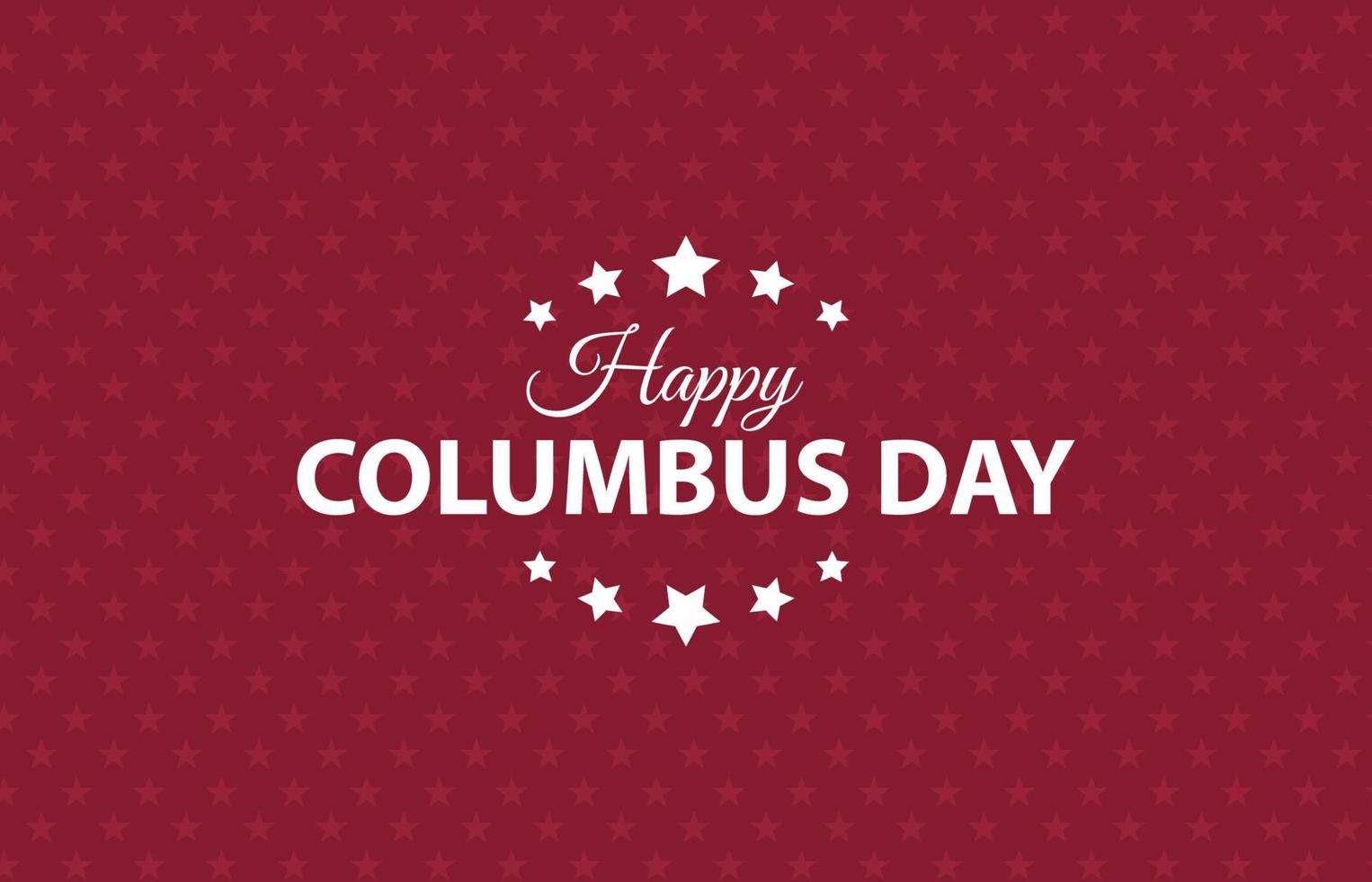 Columbus Day Background. Vector Illustration