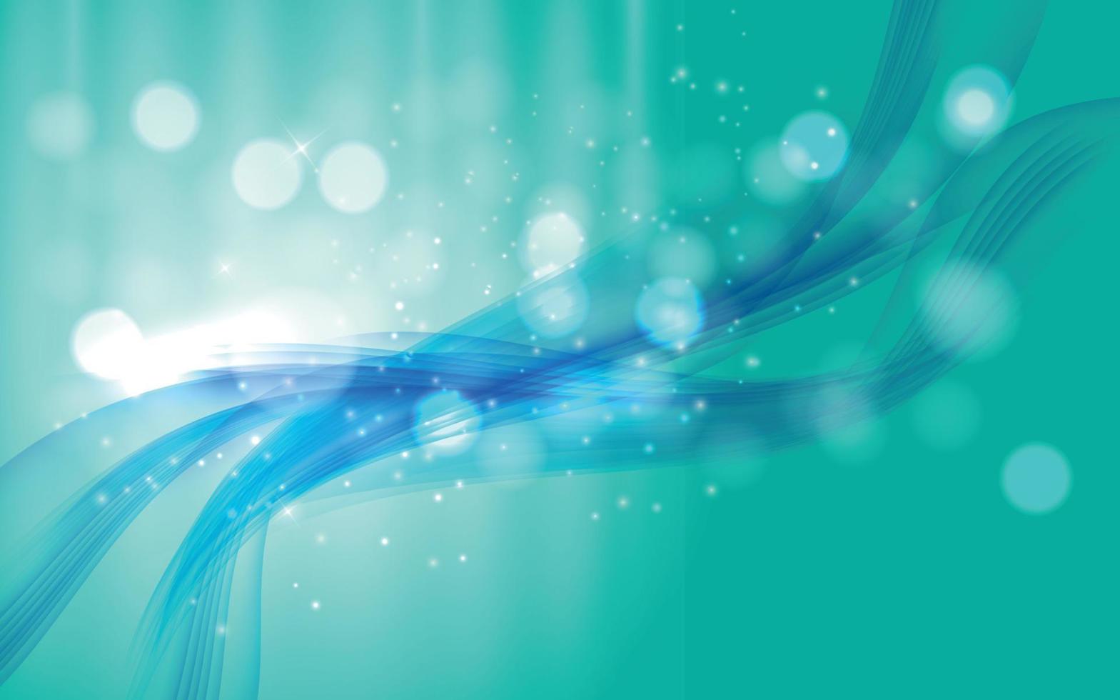 Abstract Colored Wave Background. Vector Illustration