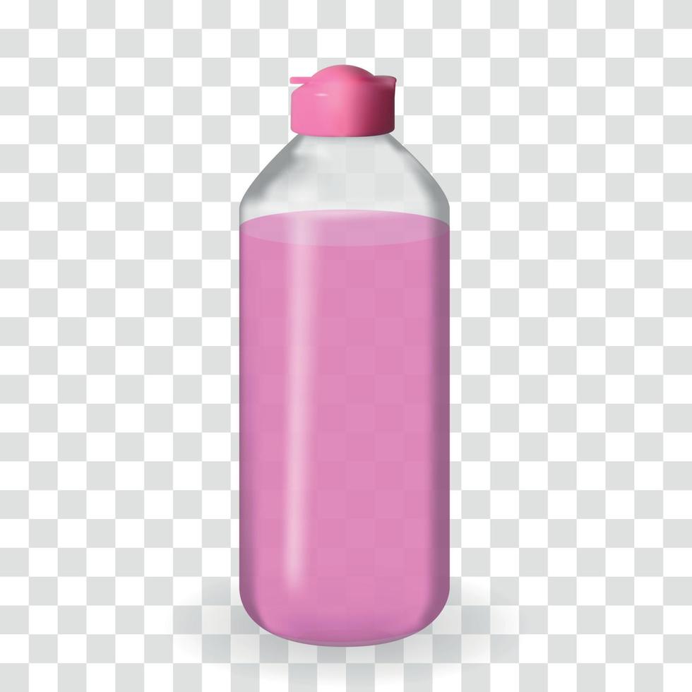 Layout jars filled on transparent background. Vector illustration.