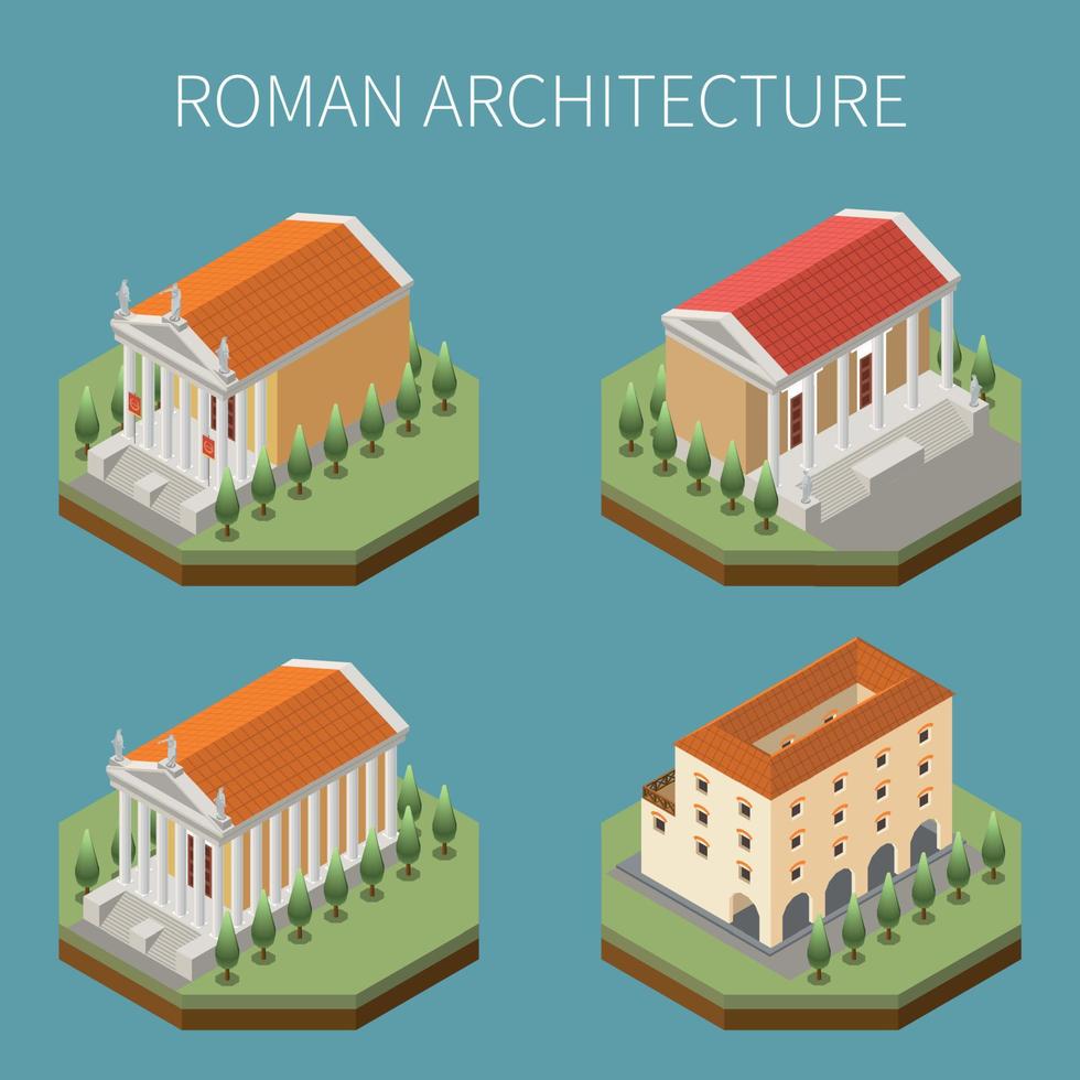 Roman Empire Set vector