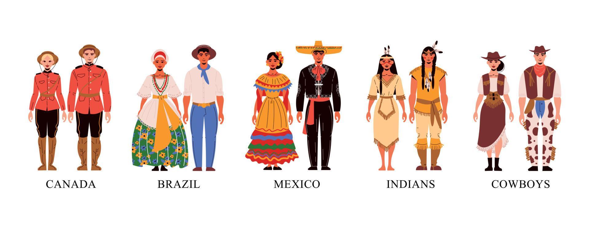 American National Clothes Set 4564739 Vector Art at Vecteezy