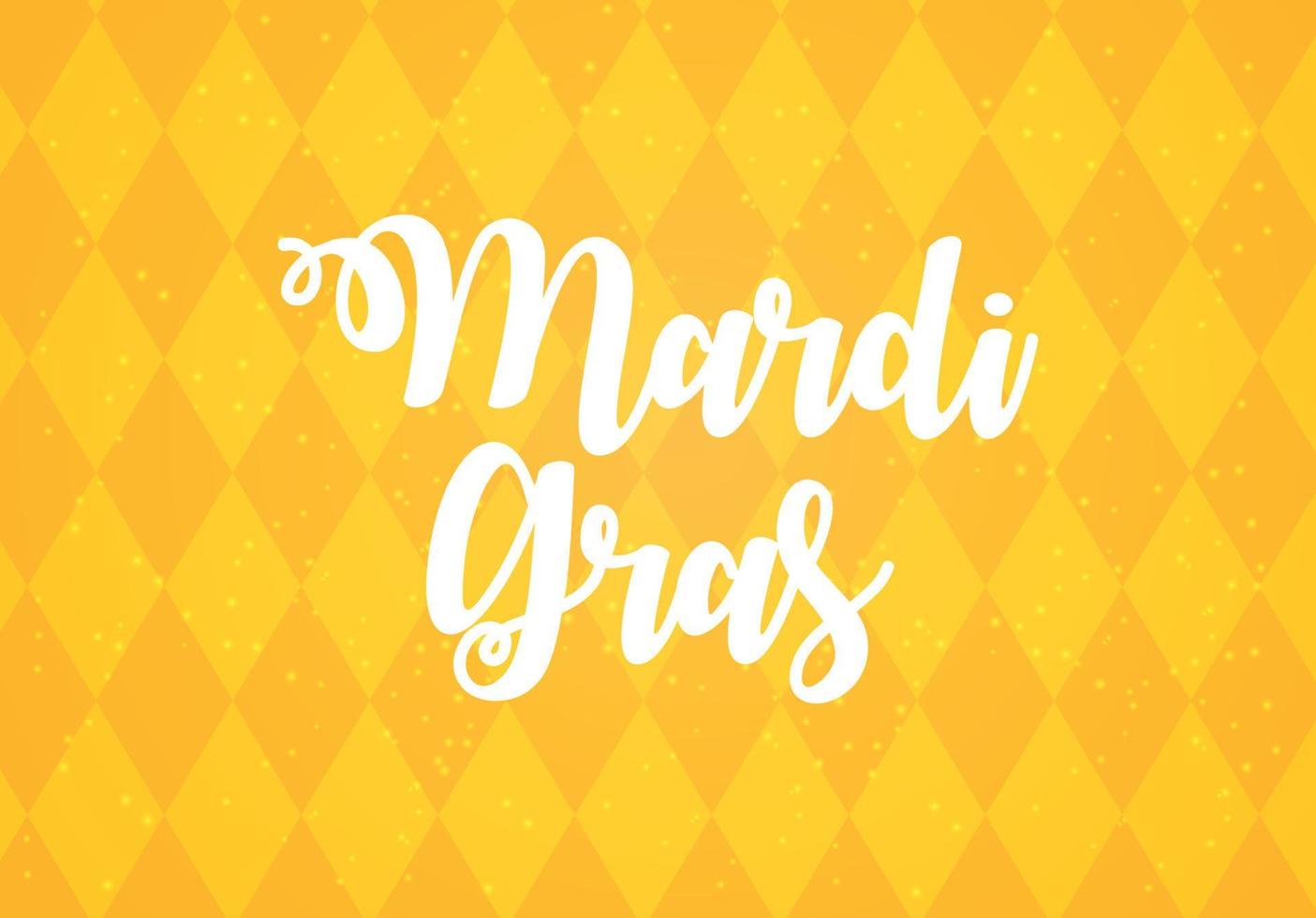 Mardi Gras Brochure Template.Celebration Greeting Card Backround. Vecor Illustration vector
