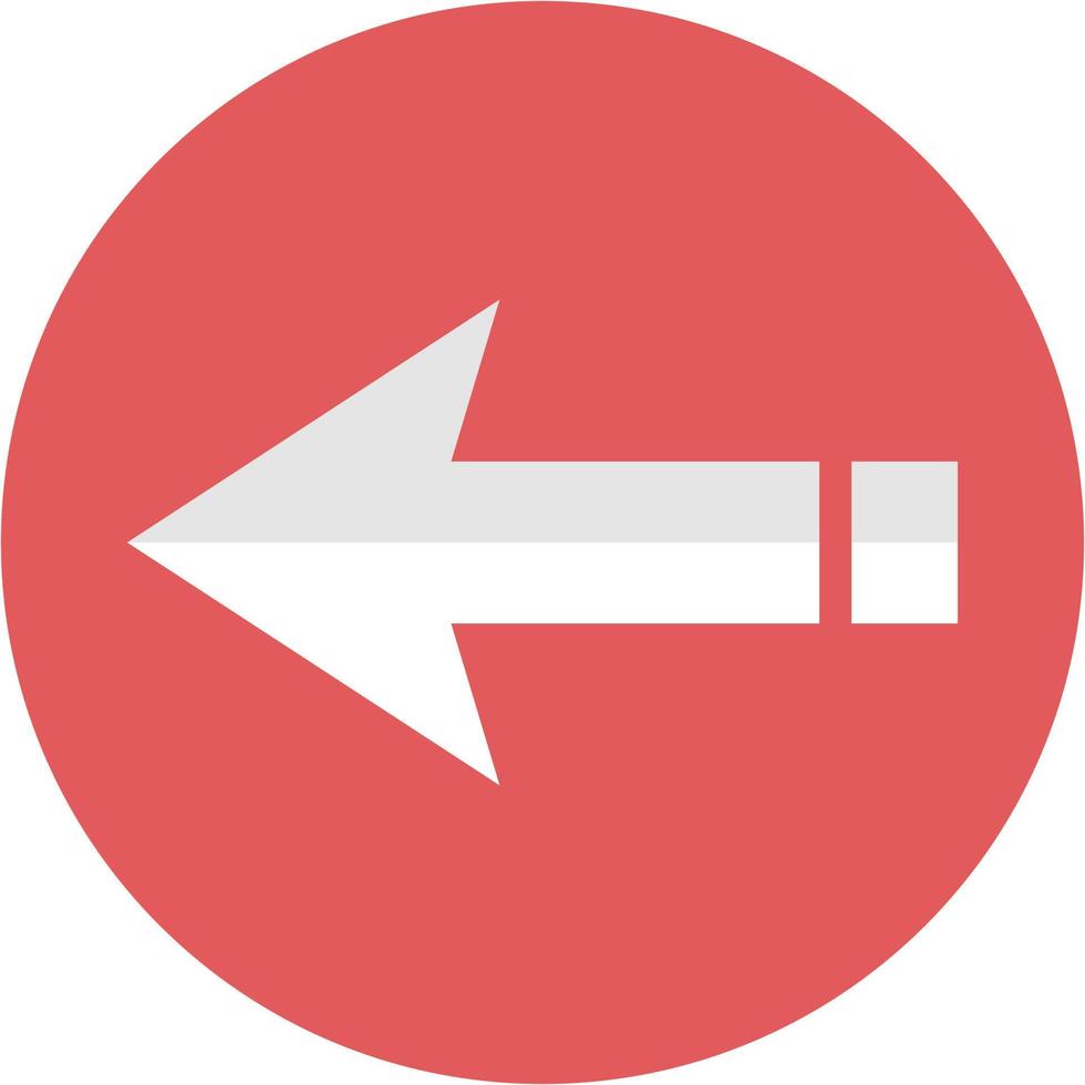 Arrow on white background vector