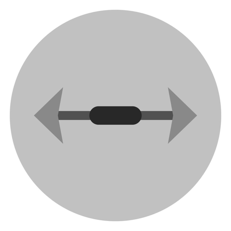 Arrow on a white background vector