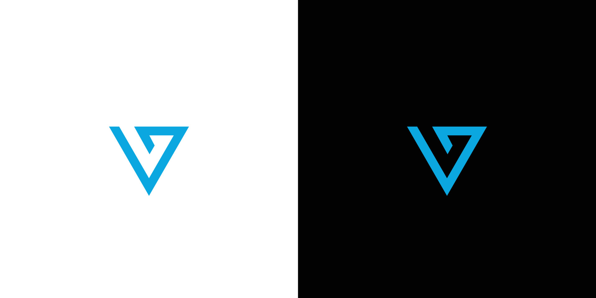 Modern and professional letter V initials logo design 8 4565704 Vector