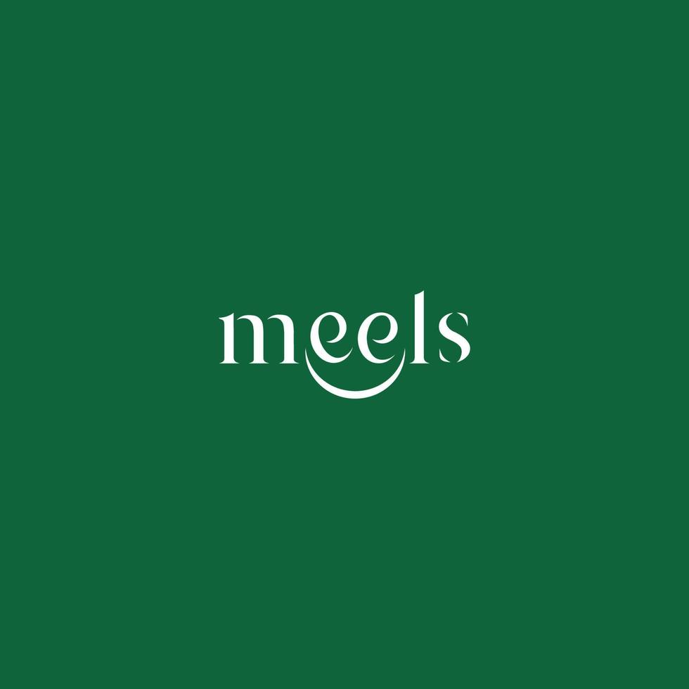 modern and professional meels logos are suitable for food product logos vector