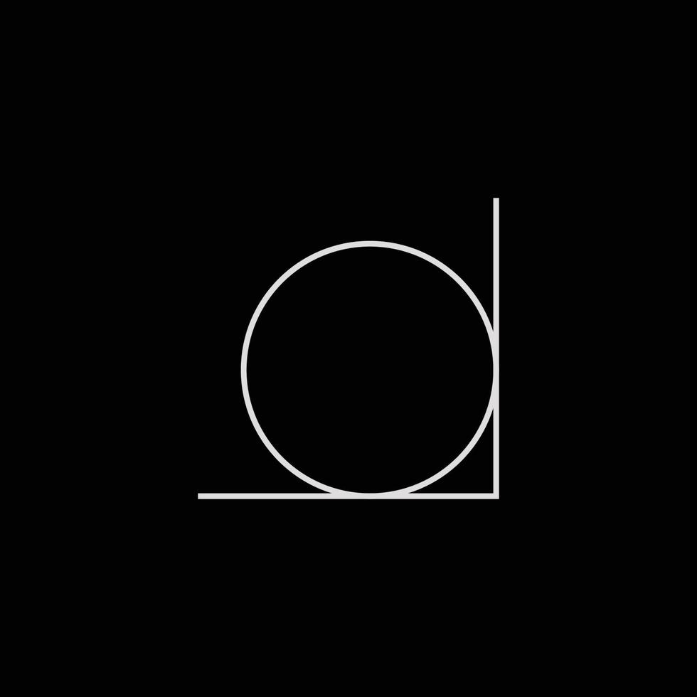 A logo with the initials of the letters DJ, modern and professional vector