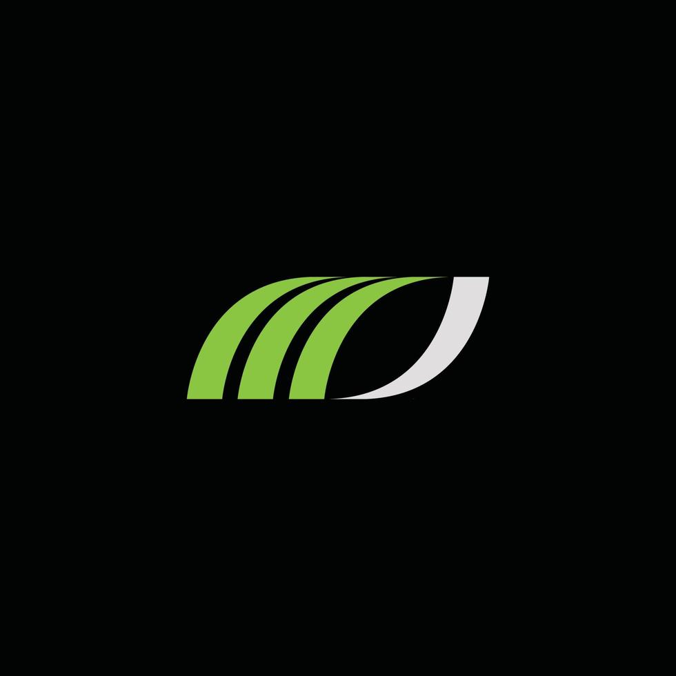 Cool and modern logo initials MJ design vector