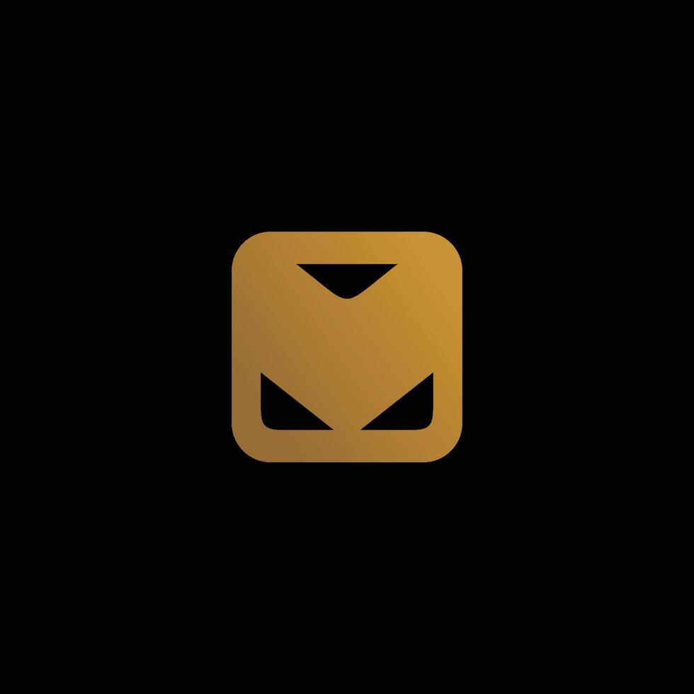 Modern and elegant M logo design vector