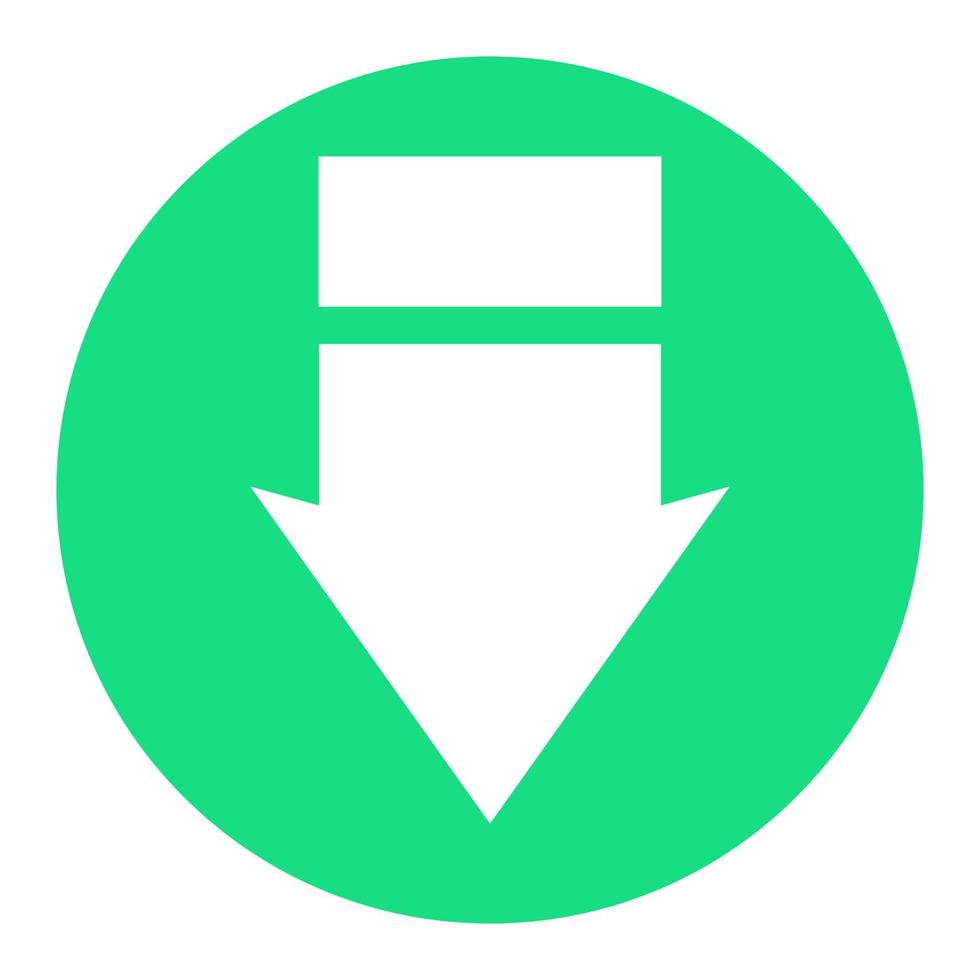 Arrow on white background vector