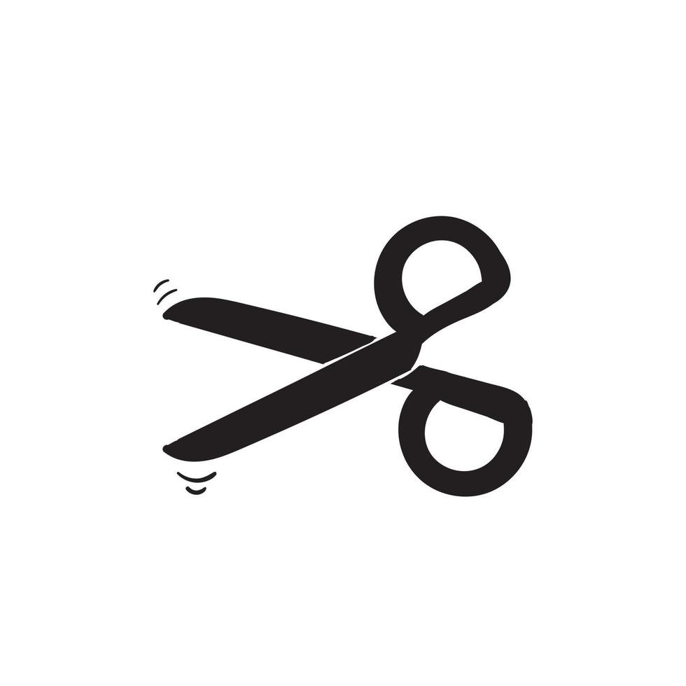 Scissors doodle icon #AD , #ad, #ad, #icon, #doodle, #Scissors