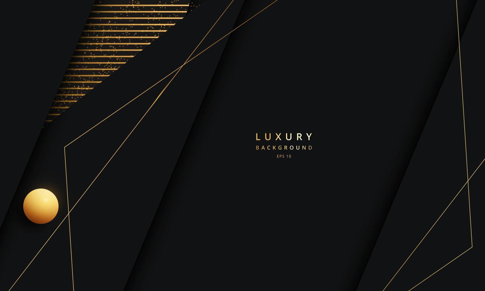 Abstract gold background with golden element and texture, luxury background concept. Suitable for various background design, template, banner, poster, presentation, etc. vector