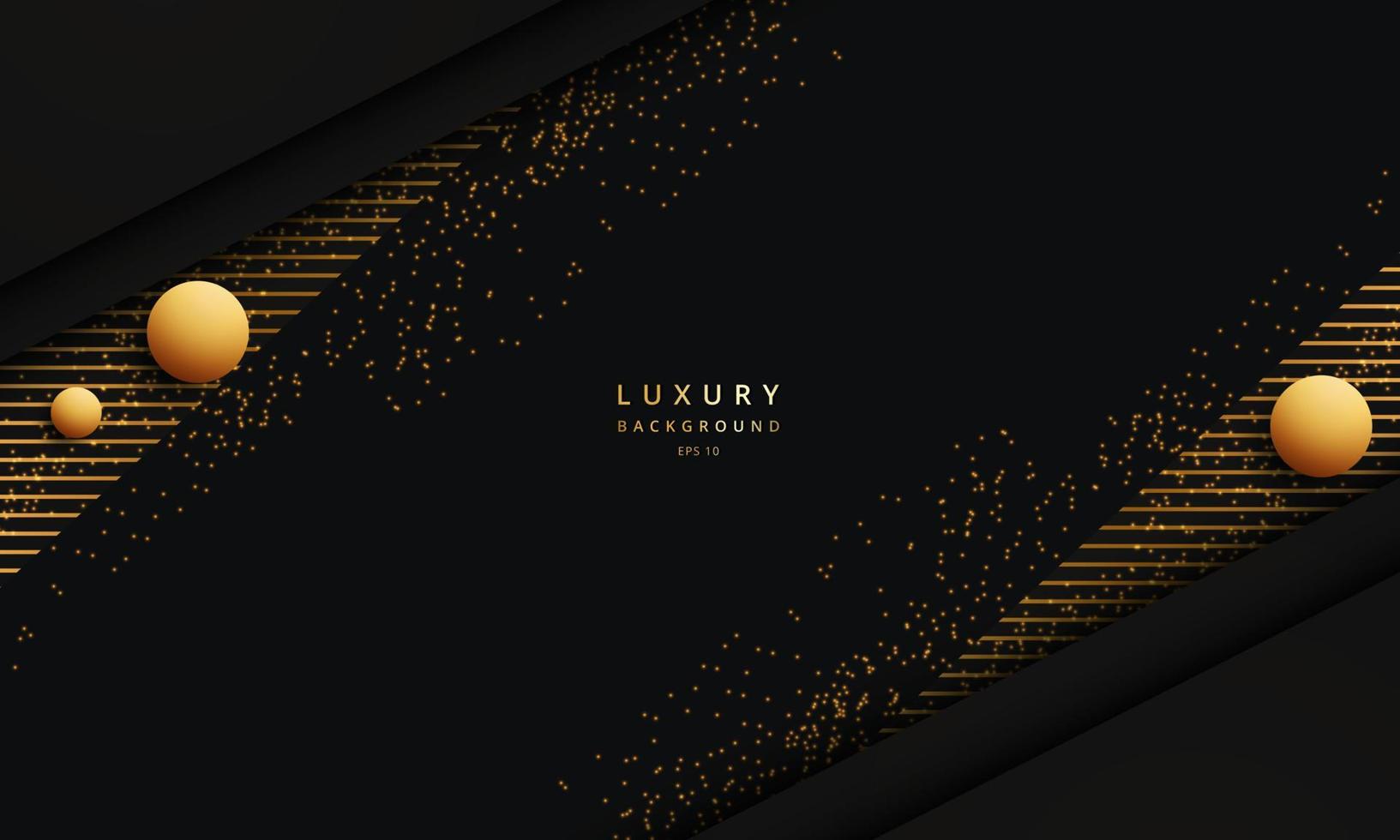 Abstract gold background with golden element and texture, luxury background concept. Suitable for various background design, template, banner, poster, presentation, etc. vector