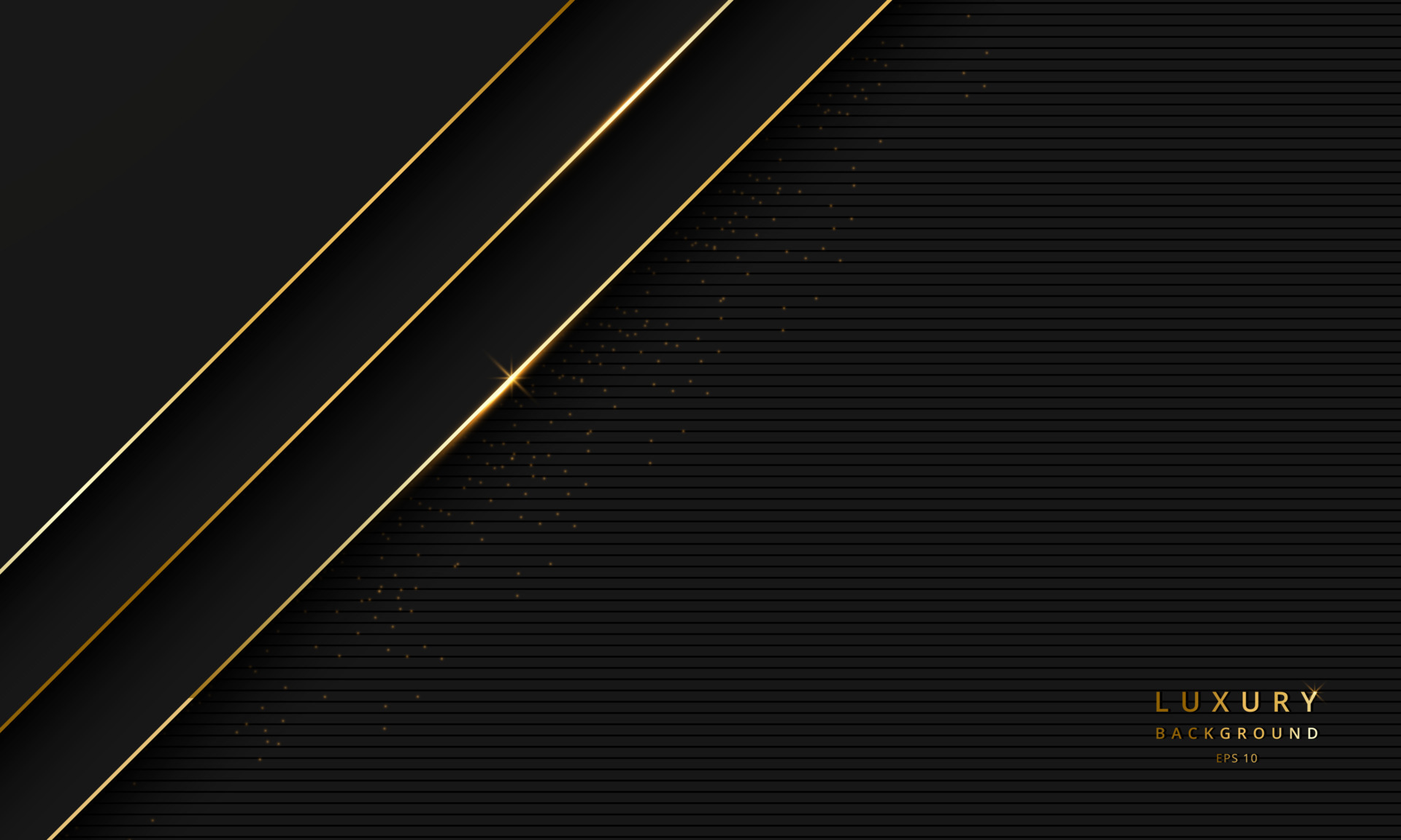 Abstract gold background with golden element and texture, luxury