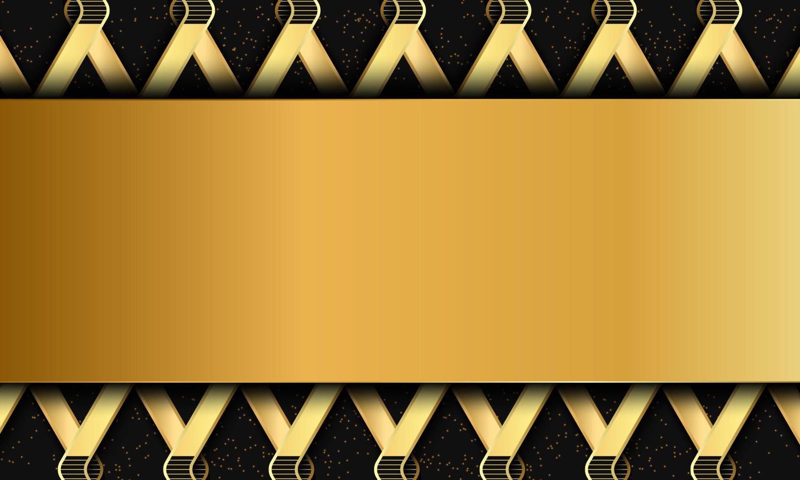 Abstract gold background with golden element and texture, luxury background concept. Suitable for various background design, template, banner, poster, presentation, etc. vector