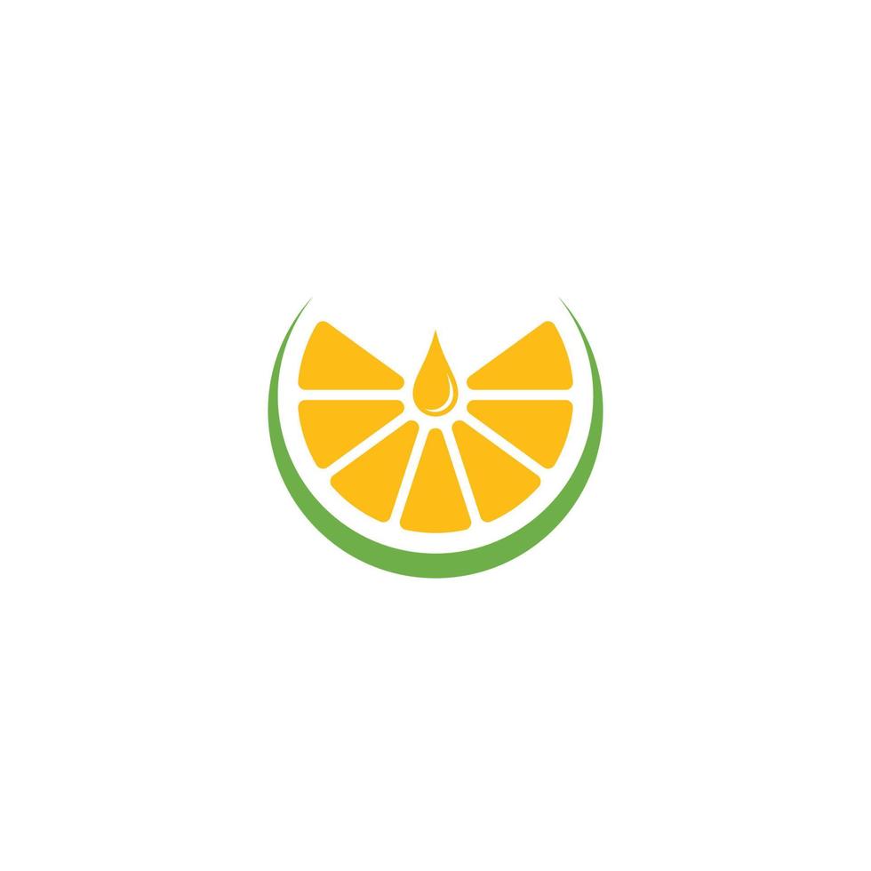 Orange logo icon Vector illustration