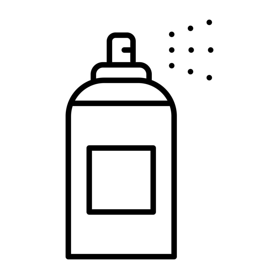 Perfume Line Icon vector