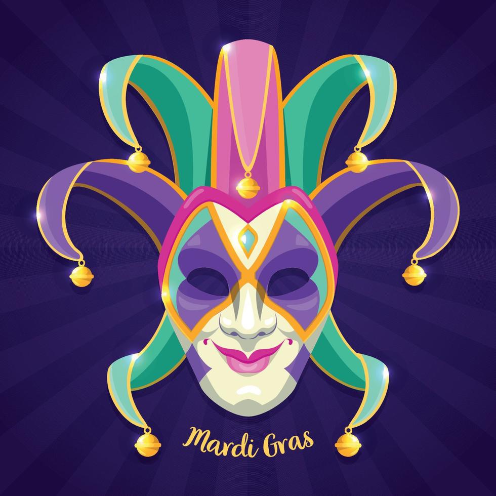 Mardi Gras Mask vector