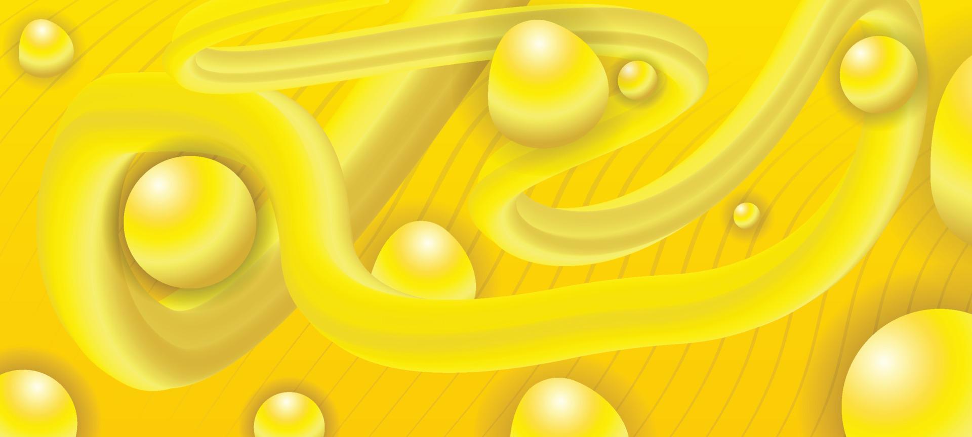fondo abstracto amarillo vector