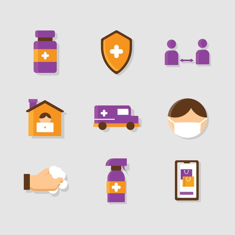 New Normal Icon Collections vector