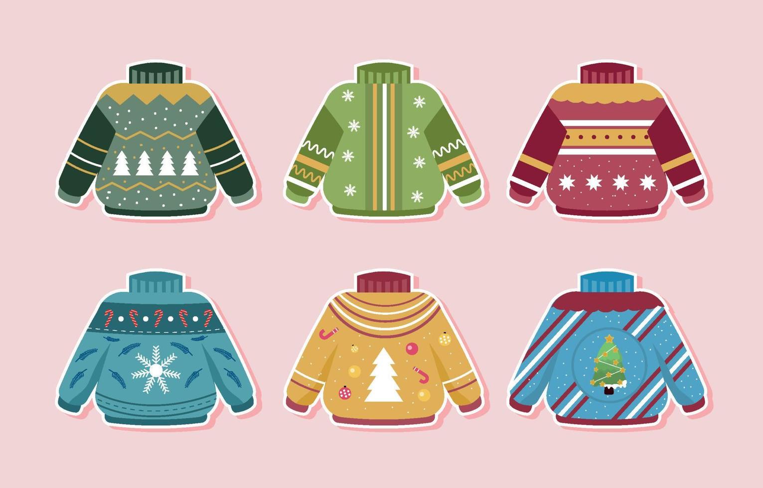 Ugly Sweater Collection vector