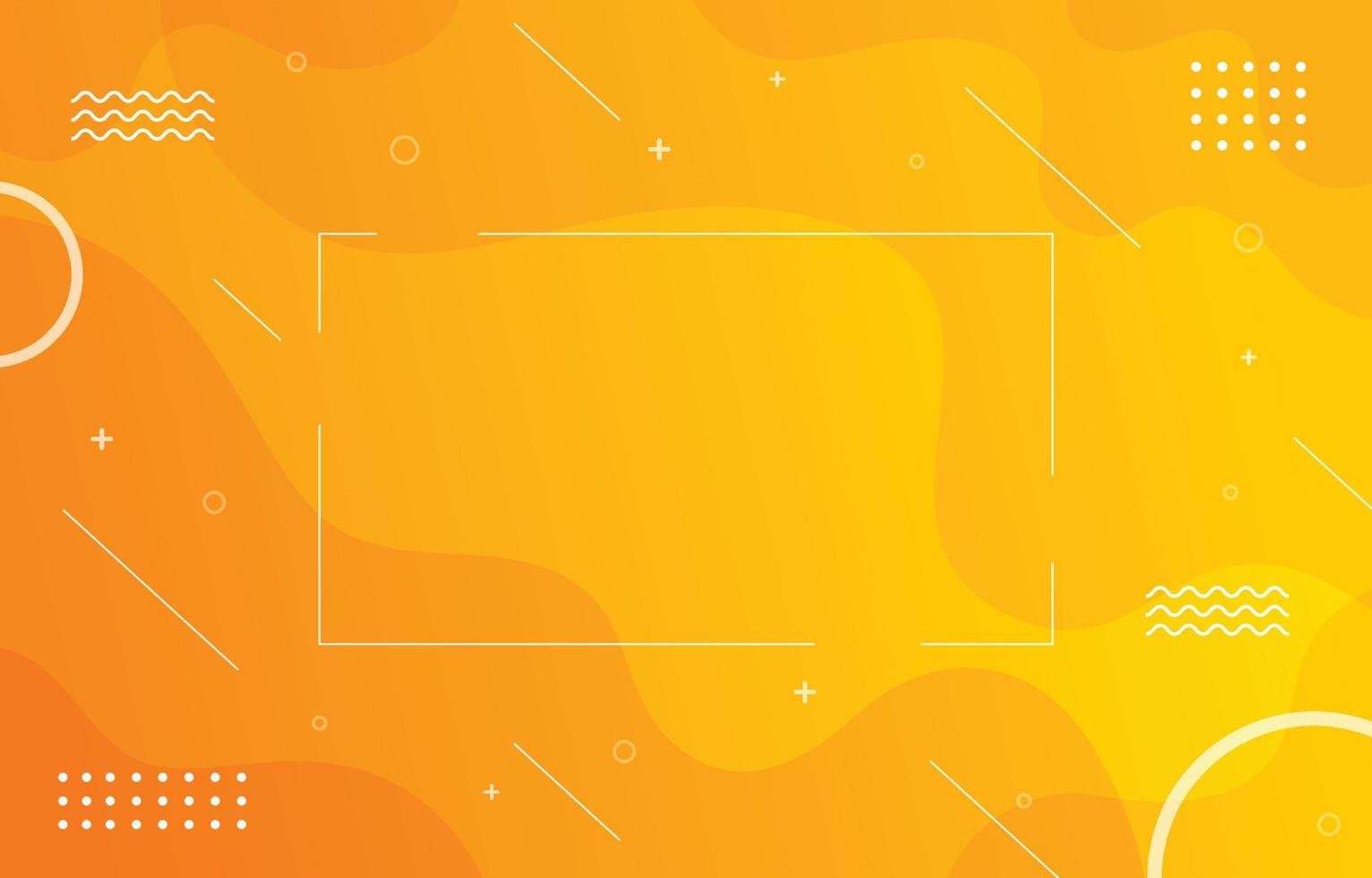 Yellow Modern Background Template vector