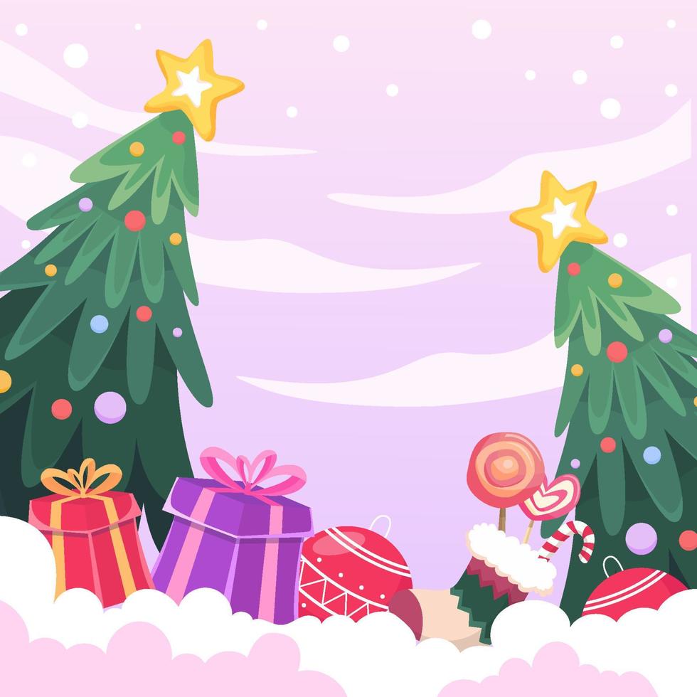 Happy Christmas Background vector