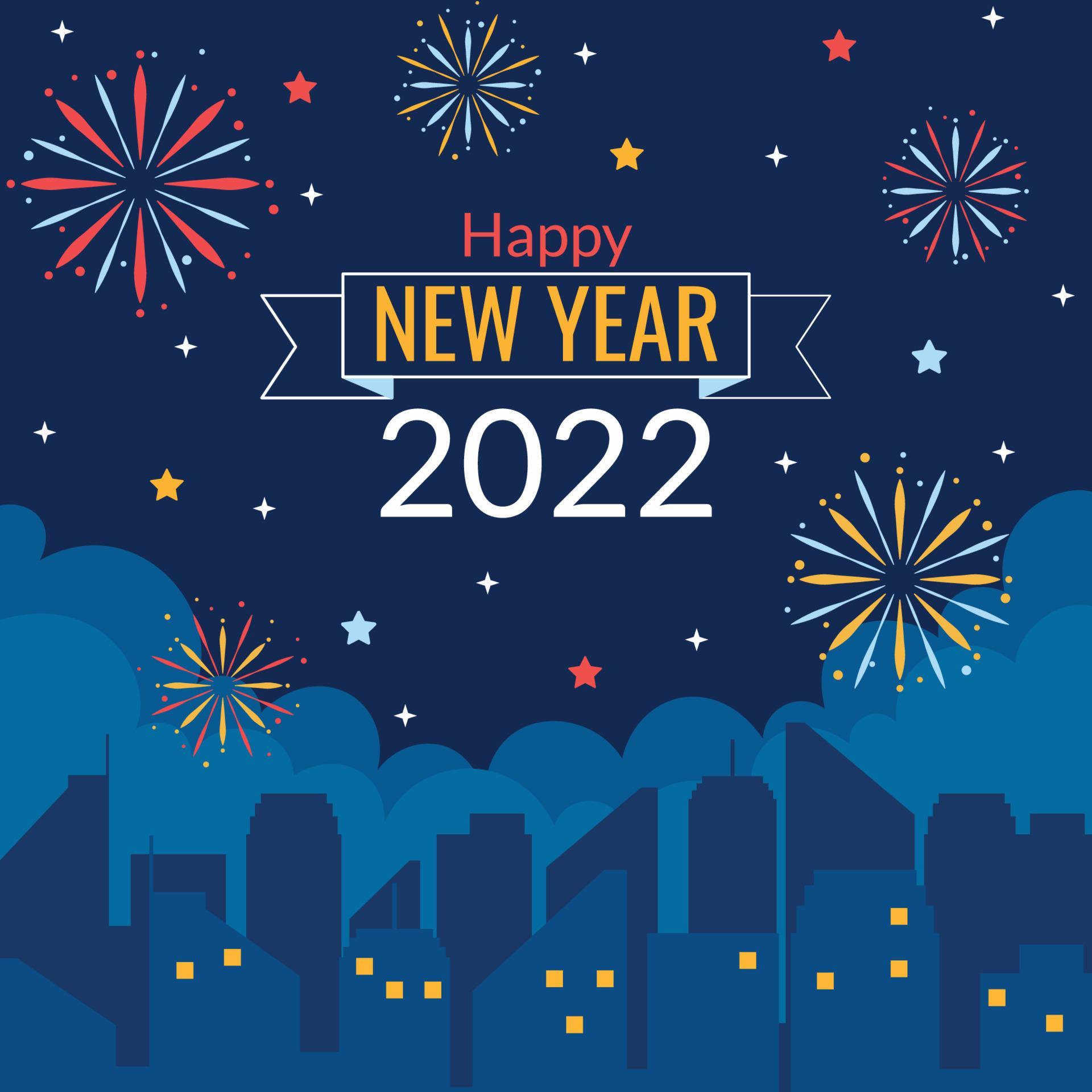 Happy New Year Background Template 4569324 Vector Art at Vecteezy