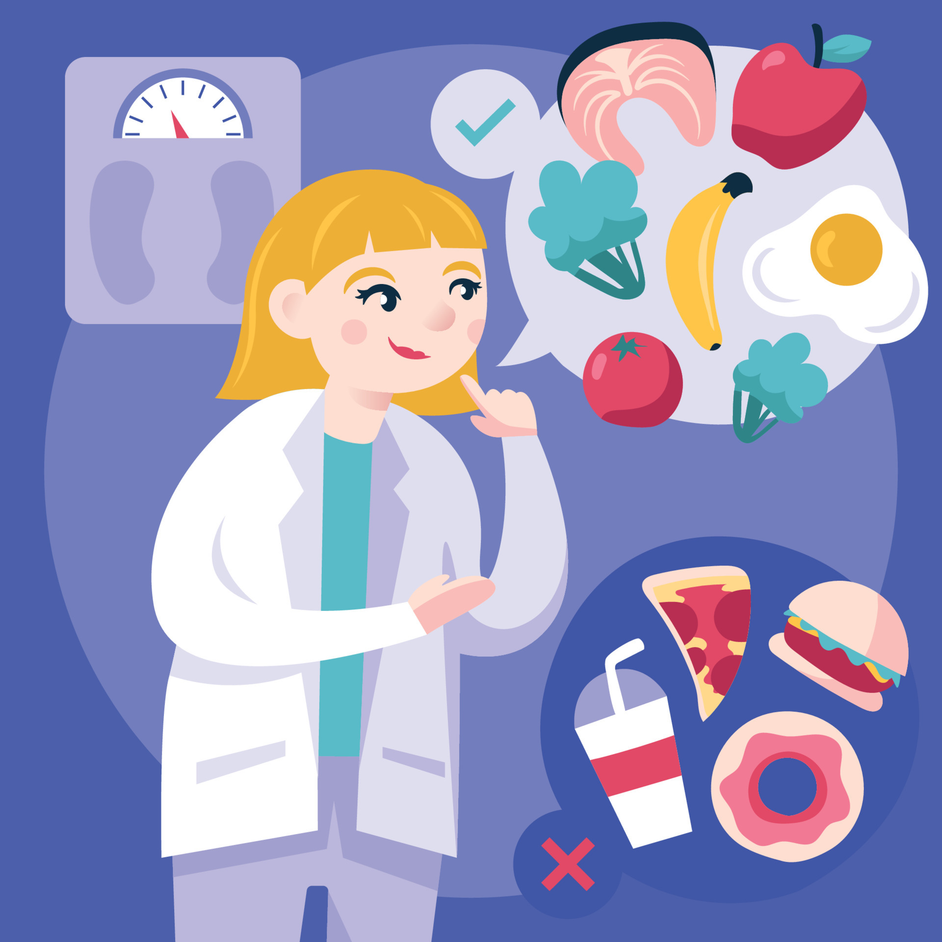 Character Focused Balanced Diet 4569389 Vector Art at Vecteezy Character Focused Balanced Diet 4569389 Vector Art at Vecteezy