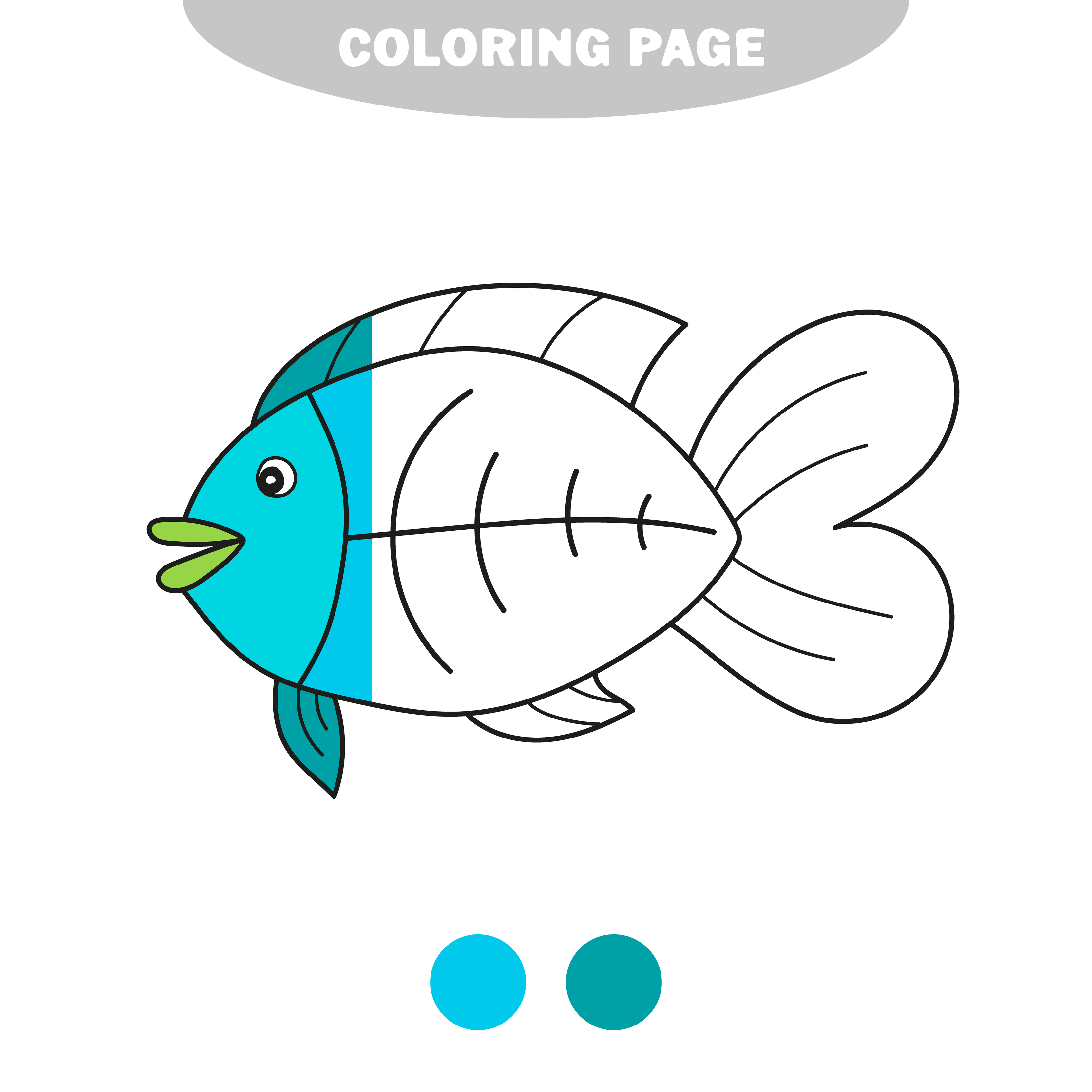 How To Draw Fish For Kids, Step by Step, Drawing Guide, by Dawn - DragoArt-saigonsouth.com.vn