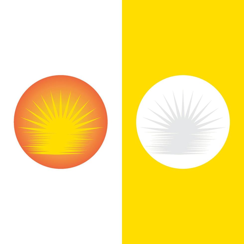 Sun Vector illustration Icon