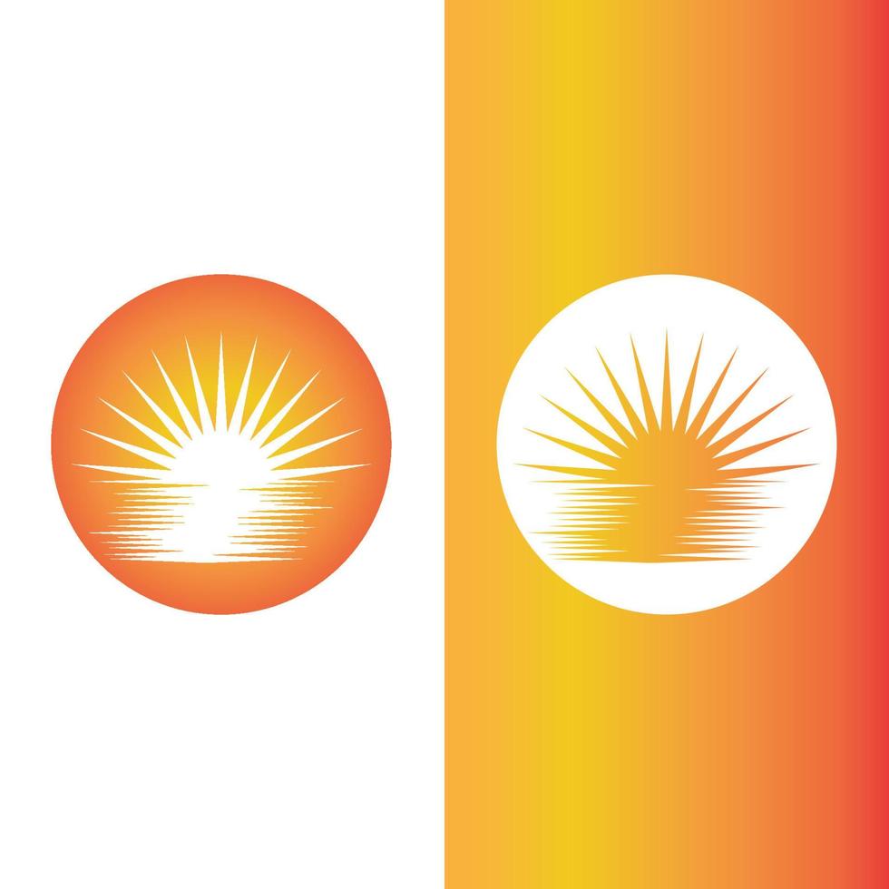 Sun Vector illustration Icon