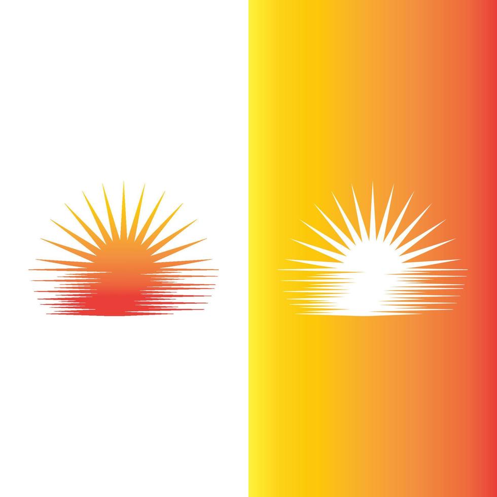 Sun Vector illustration Icon