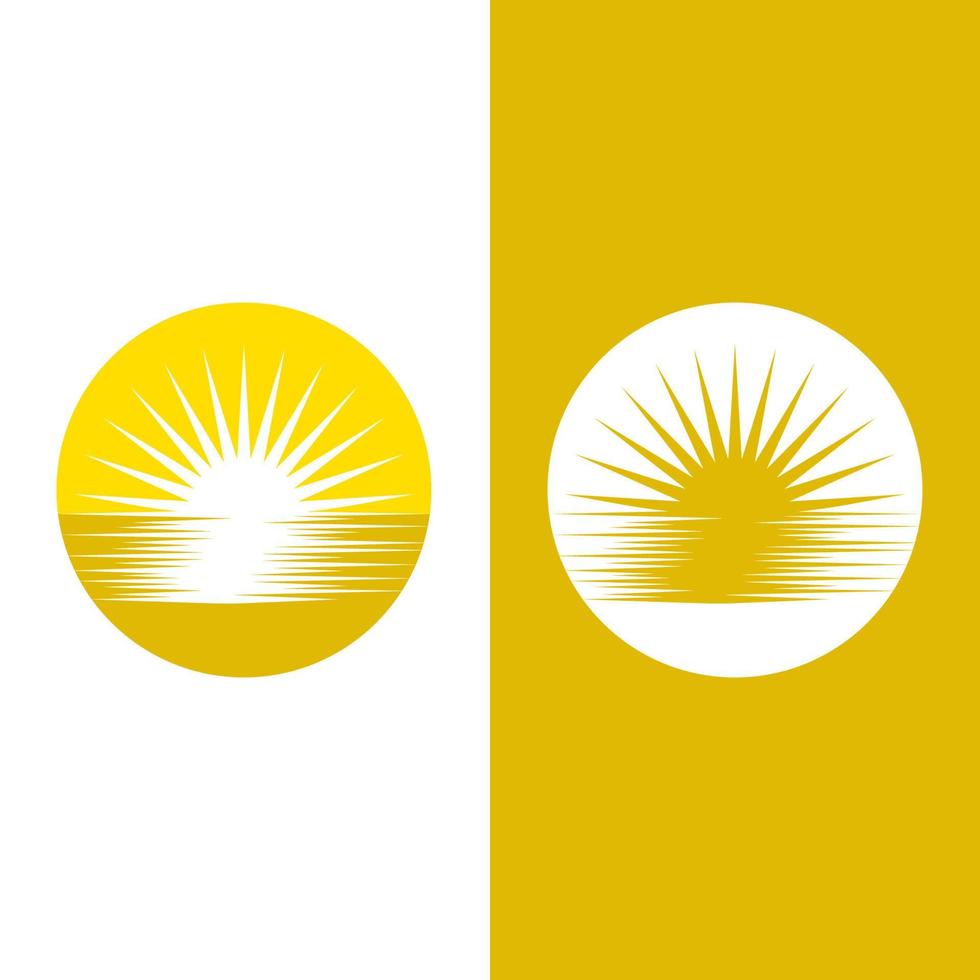 Sun Vector illustration Icon