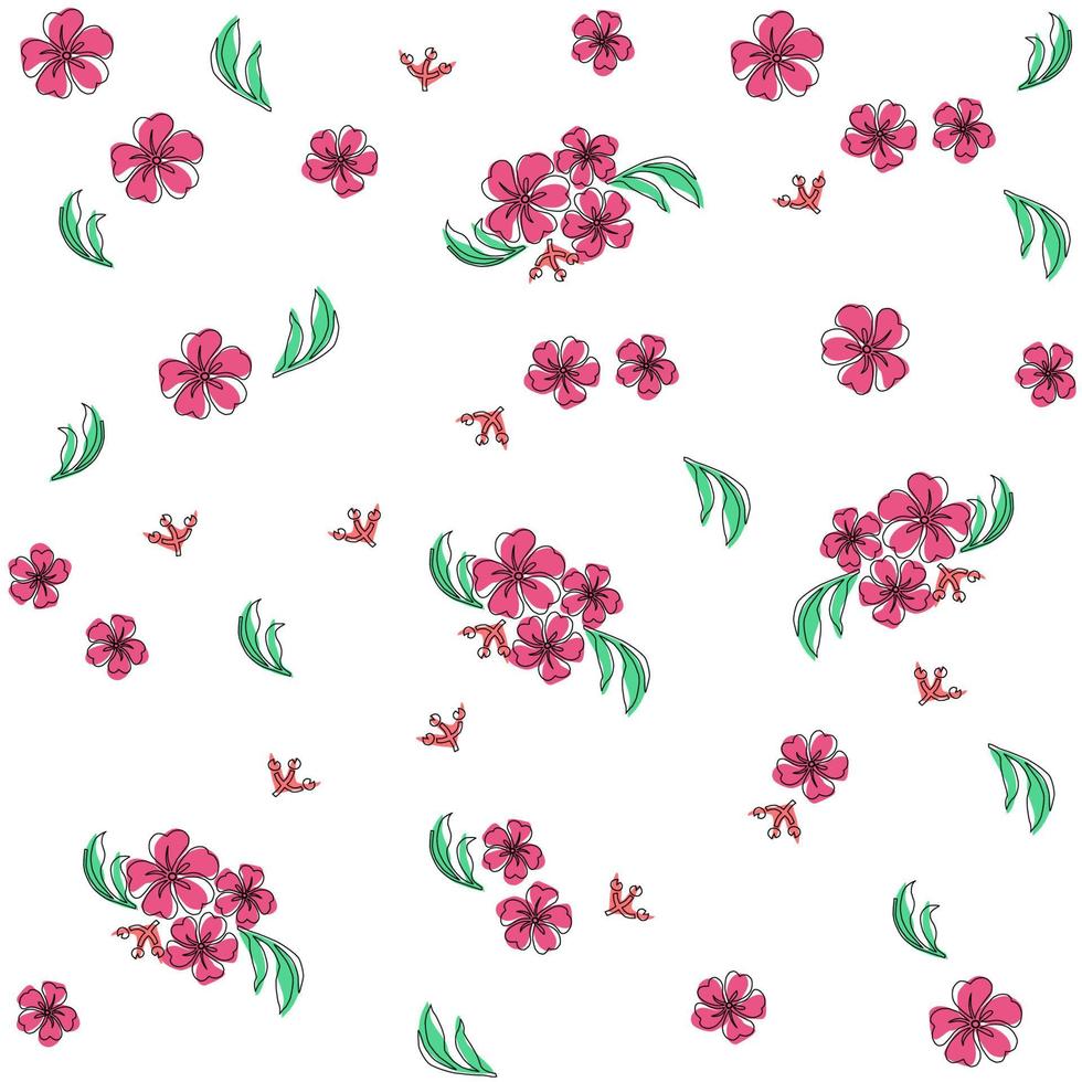 Very beautiful seamless pattern design for decorating, wallpaper, wrapping paper, fabric, backdrop and etc. vector