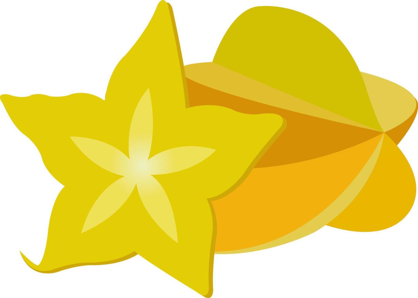 Health and Nutrition Benefits of Star fruit, averrhoa carambola, Star fruit vector illustrations