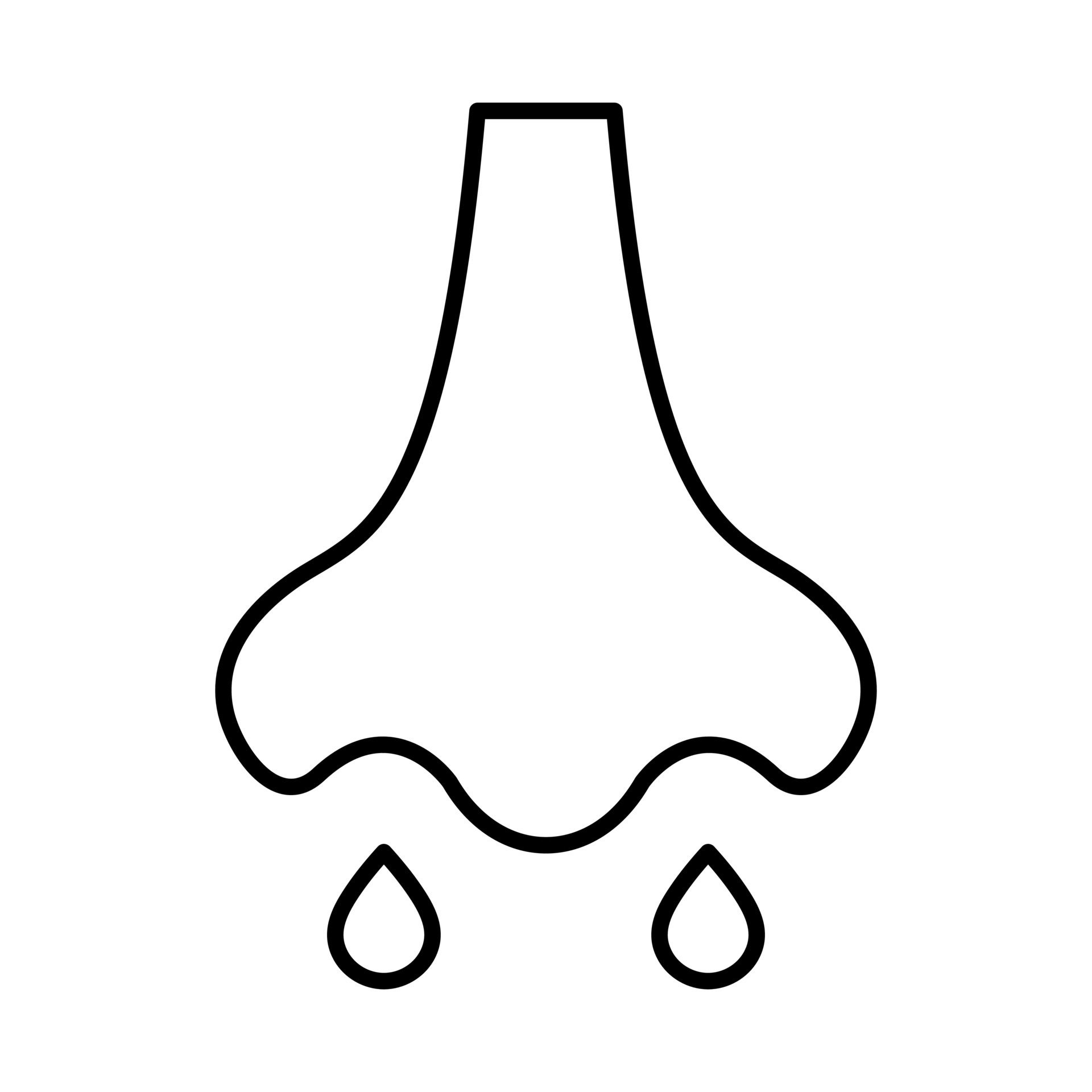 Running Nose Line Icon 4571682 Vector Art at Vecteezy