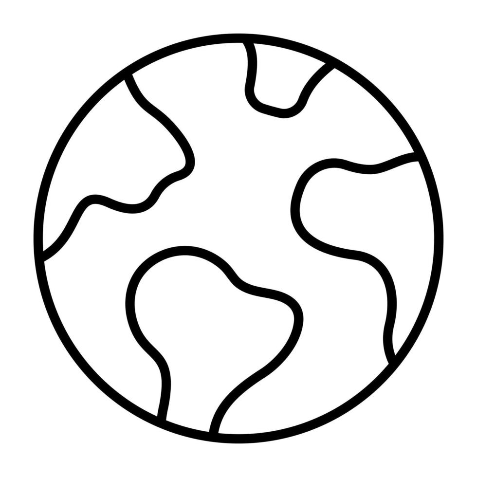 Earth Line Icon 4571696 Vector Art at Vecteezy Earth Line Icon 4571696 Vector Art at Vecteezy