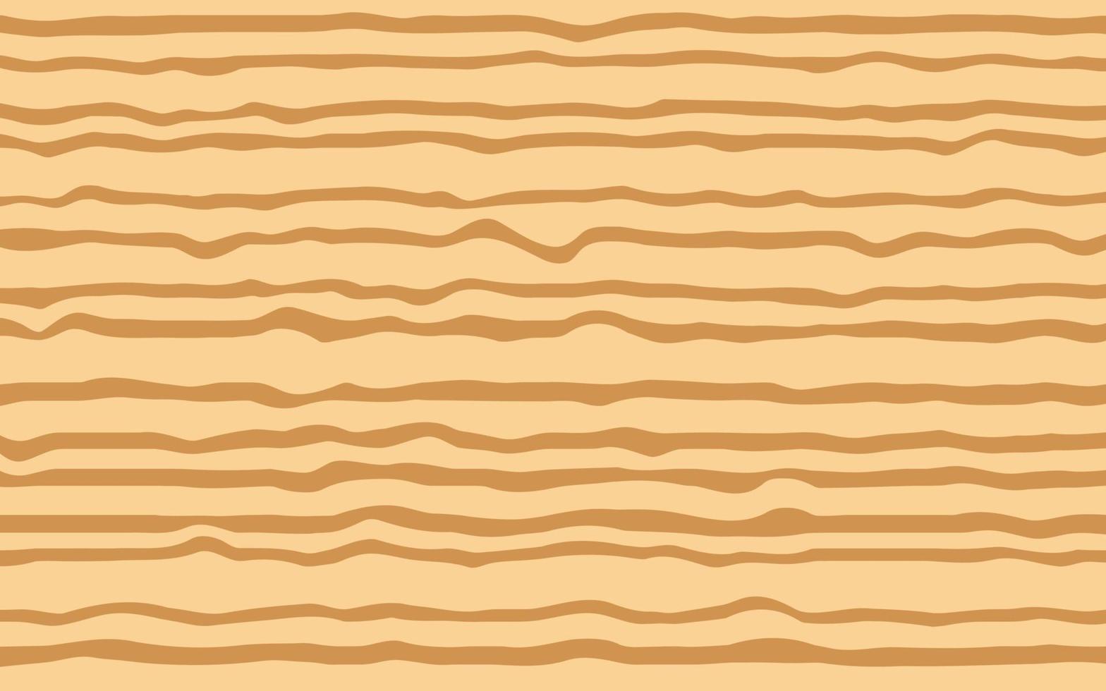 Fondo de línea de textura de madera marrón dibujado a mano abstracto vector