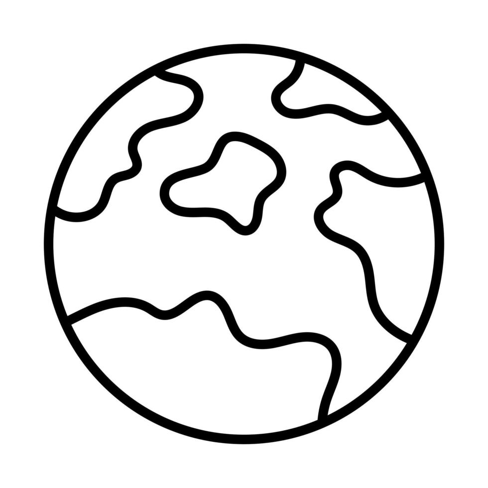 Earth Line Icon 4574034 Vector Art at Vecteezy Earth Line Icon 4574034 Vector Art at Vecteezy