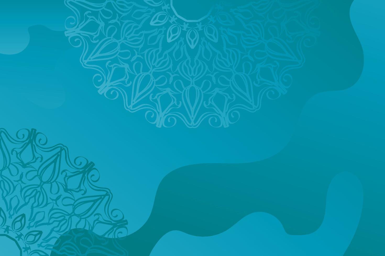 Beautiful vector hand drawn indian ornament mandala on background style.