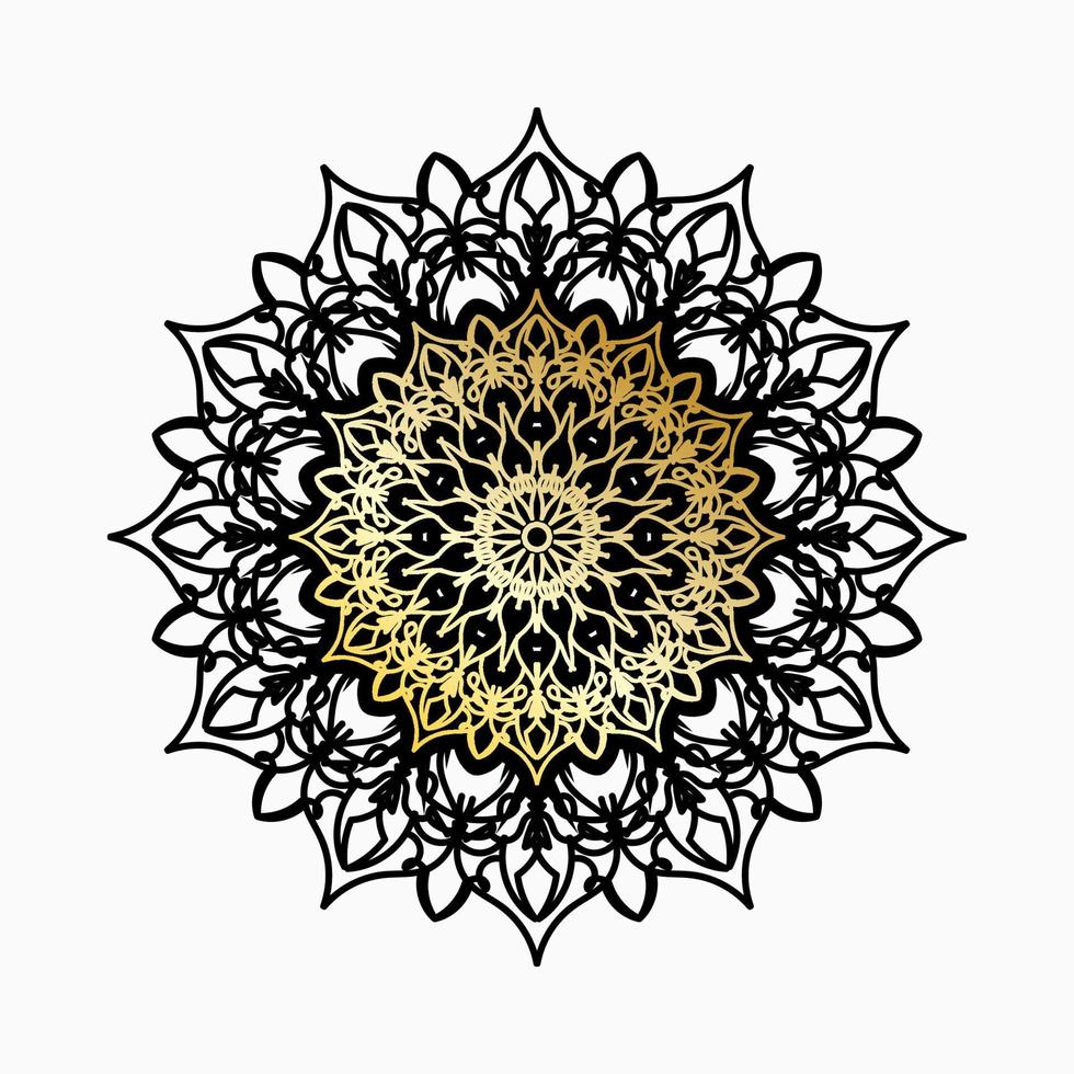 Luxury Ornamental Indian Mandala Design vector