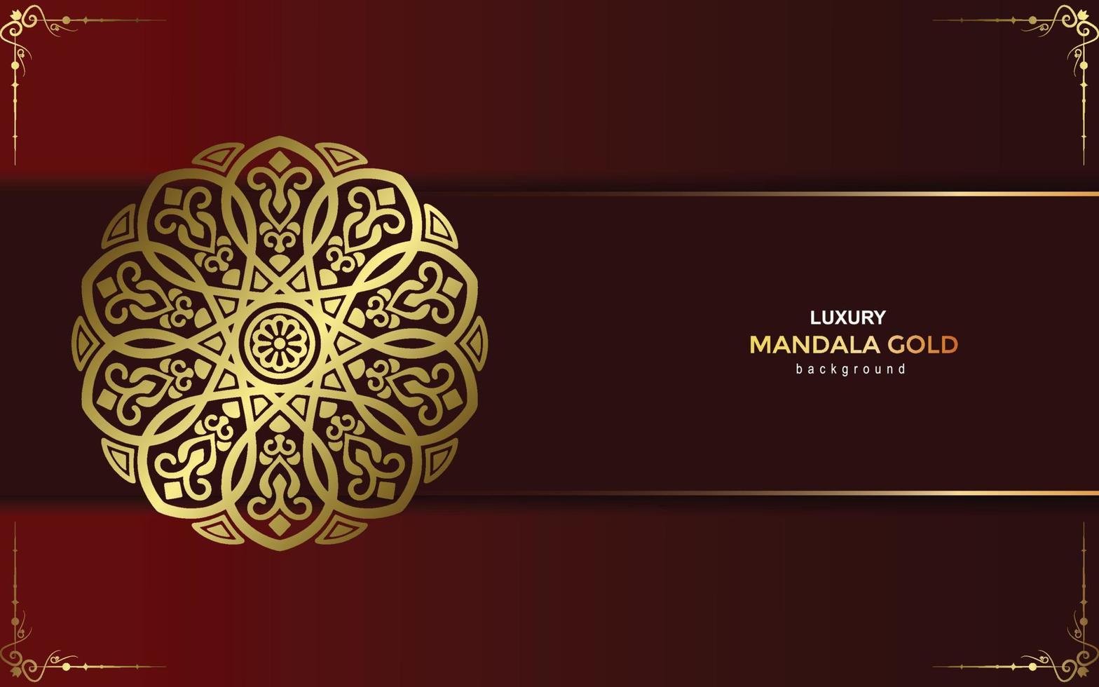 Luxury ornamental mandala background with arabic islamic east pattern style vector
